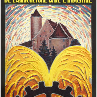 Exposition jurassienne et cantonale de l'agriculture & de l'industrie, Porrentruy du 22 septembre au 8 octobre 1928 (Photo: J. Bélat).