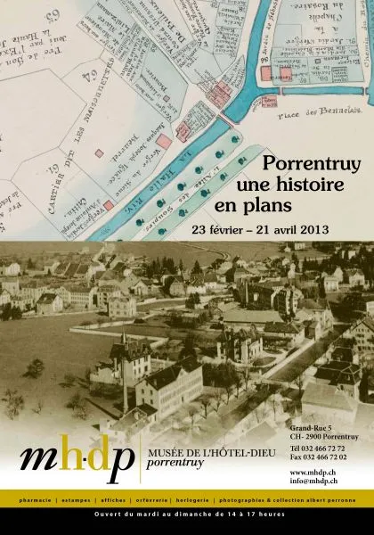 Porrentruy Une Histoire en Plans (affiche)