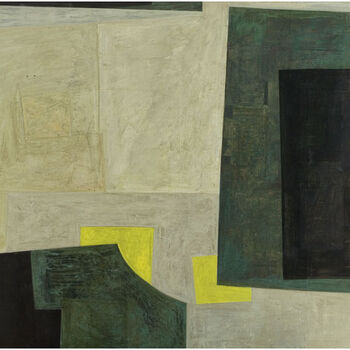 Joseph Lachat, Jour naissant, huile sur toile, 1965 (Photo: J. Bélat).