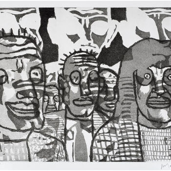 Stéphane Montavon, gravure, 1998 (Photo: J. Bélat).