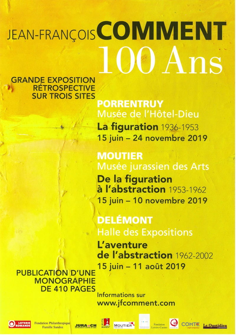 Jean-François Comment - 100 Ans