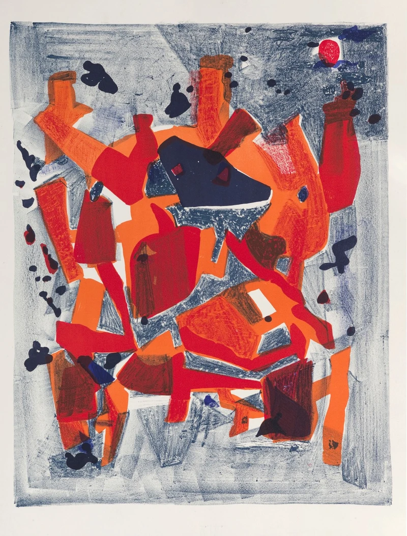 Le grain de sénevé, 1959, lithographie, 49.5 x 39 cm (Photo: J. Bélat).