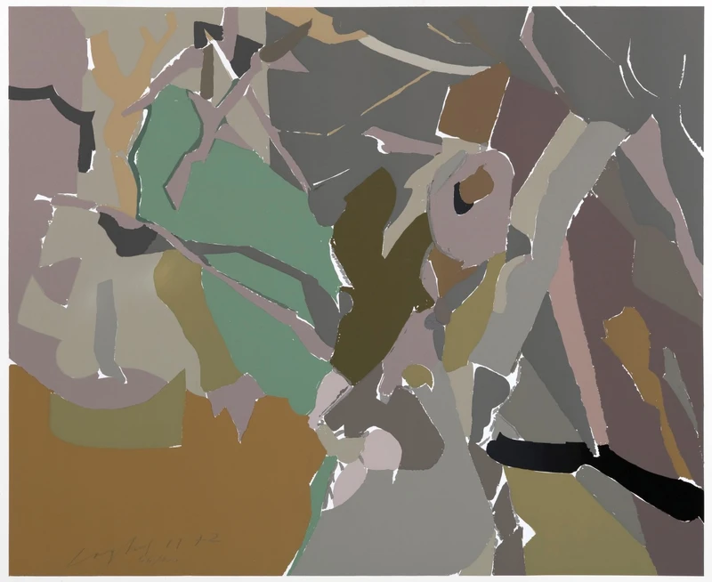 Hiver, 1970, sérigraphie, 75 x 90 cm (Photo: J. Bélat).