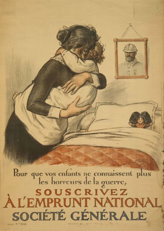 Affiche de Georges Redon, Lithographie couleur, 1917. Coll. MHDP (Photo: J. Bélat).